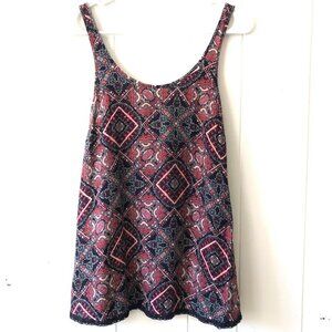 Aeropostale Womens Patterned Tank Top X-Small